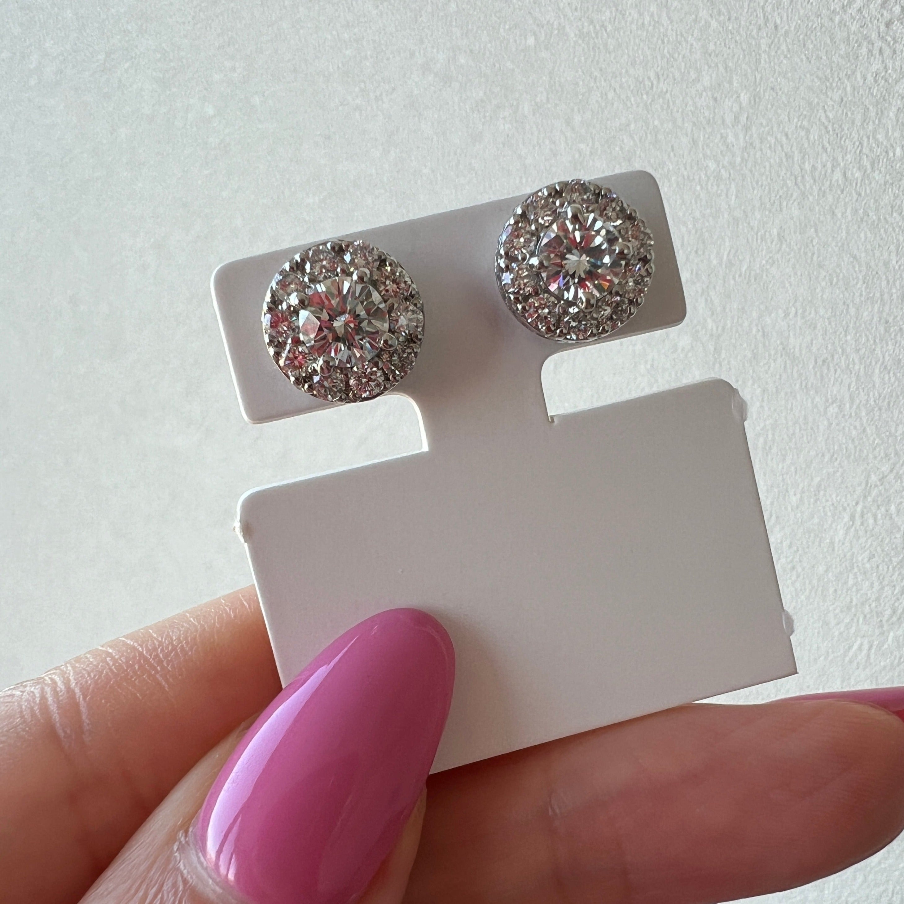 ポインターパヴェピアス〜中石0.5ct×2 G SI GD UP|AYAKO SAKURAI(櫻井 彩子(サクライ アヤコ))公式通販サイト